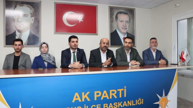 Başkan Abdurrahman Altınsucu’ya, AK Parti Genel Merkez ve İl Teşkilatından Hayırlı Olsun Ziyareti
