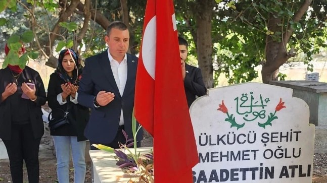 Tarsus Ülkü Ocakları’ndan Ülkücü Şehitlere Anma Ziyareti