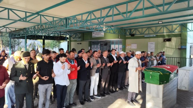 Kıbrıs Gazisi Duran Tekerlek Dualarla Son Yolculuğuna Uğurlandı