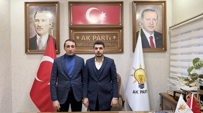 Ali Rıza Genç’ten AK Parti Tarsus İlçe Başkanlığına Hayırlı Olsun Ziyareti
