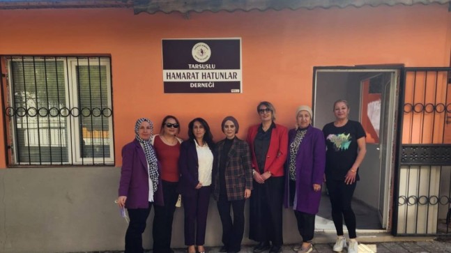 Tarsus’ta Kadın Dayanışmasının Güzel Örneği  “Kent Konseyi’nden Hamarat Hatunlar Derneği’ne Ziyaret”