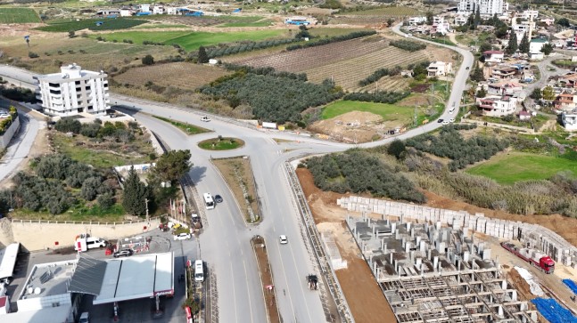 Takbaş Bölgesinde Yol Genişletme Çalışmaları Başladı