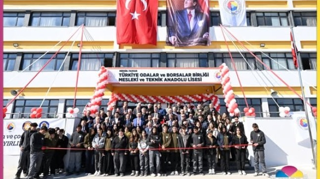 Tarsus TOBB Mesleki ve Teknik Anadolu Lisesi Açıldı