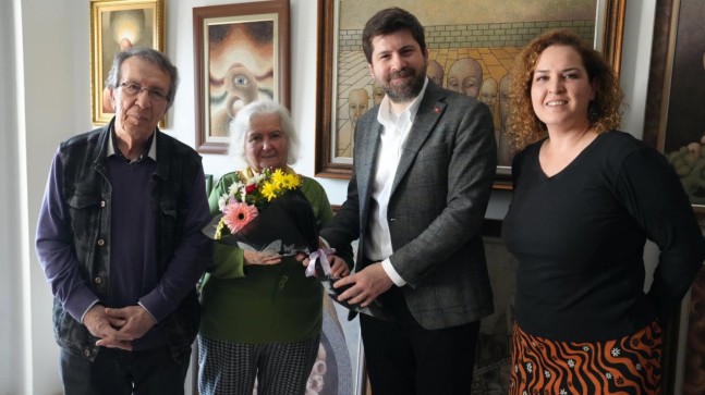 Başkan Ali Boltaç’tan Sanatçı Hikmet Öz’e Ziyaret