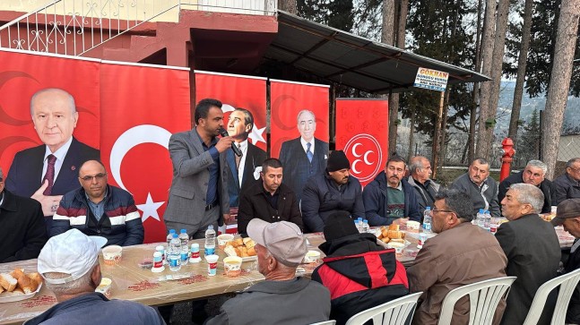 MHP Çamlıyayla İlçe Teşkilatı Giden Mahallesi’nde İftar Programı Düzenledi