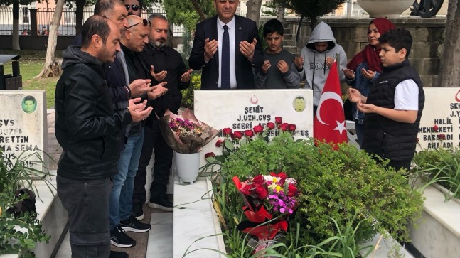 Şehidimiz Sabri Acem, Şehadet Yıldönümünde Dualarla Anıldı