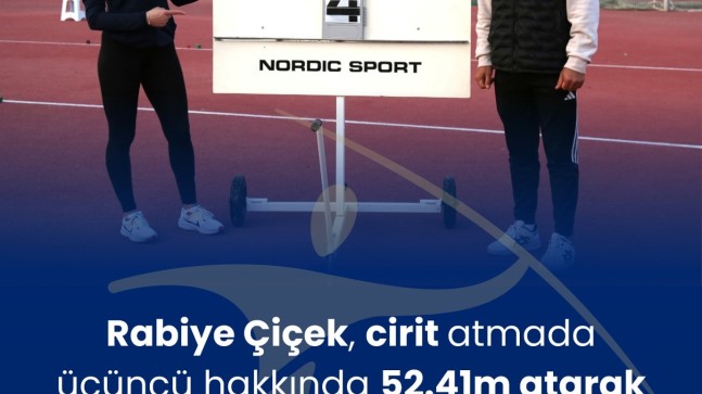 Tarsuslu Sporcu Rabia Çiçek Avrupa Barajını Geçerek Şampiyon Oldu