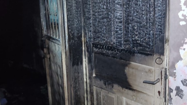 TARSUS’TA ÇİÇEKLİ MAHALLESİ’NDE EV YANGINI