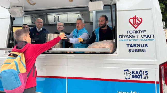 Tarsus İlçe Müftülüğü’nden Yarenlik Alanı’nda 1000 Kişilik Çorba İkramı