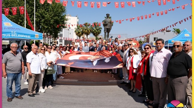 Tarsus, 19 Mayıs’ta Atasına Saygı İçin Meydandaydı