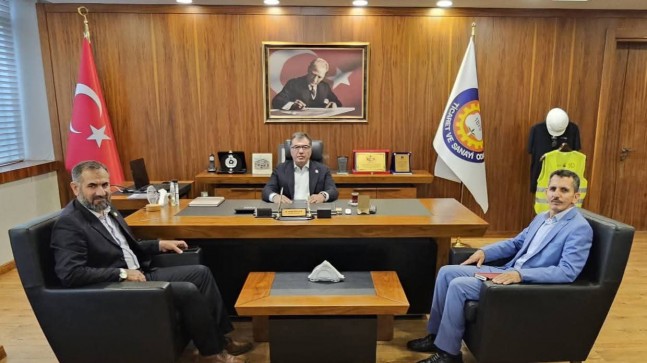 HÜDA PAR Tarsus İlçe Başkanı Hikmet Tanış’tan TSO’ya Ziyaret