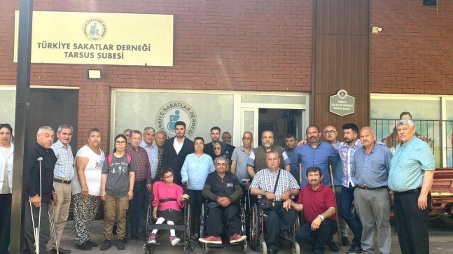 Başkan Abdurrahman Altınsucu’dan TSD Tarsus Şubesi’ne Ziyaret