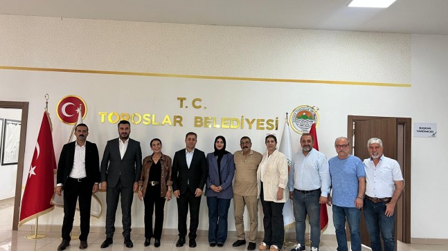 Tarsus Belediyesi’nden Toroslar Belediyesi’ne Ziyaret