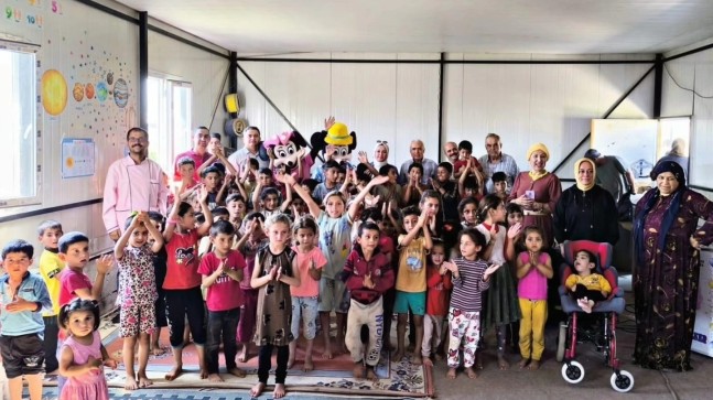İlçe İnsan Hakları Kurulu,  Mülteci Çocukların Yüzünü Güldürdü