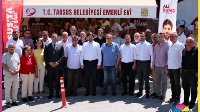 CHP’li Ali Mahir Başarır Memleketi Tarsus’ta Emeklilerle Buluştu