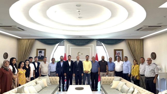AK Parti Tarsus İlçe Teşkilatı’ndan Kaymakam Mehmet Ali Akyüz’e Ziyaret
