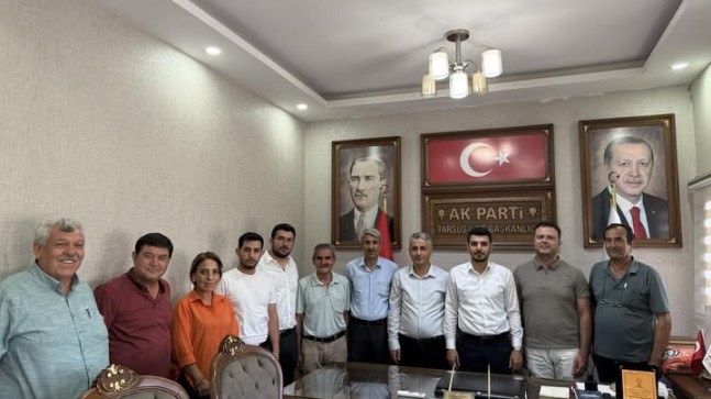 Başhekimden AK Parti Tarsus İlçe Başkanlığına Ziyaret