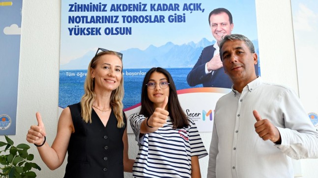 Aydıncık LGS 1.’Si Büyükşehir’in Kurs Merkezi’nden Çıktı