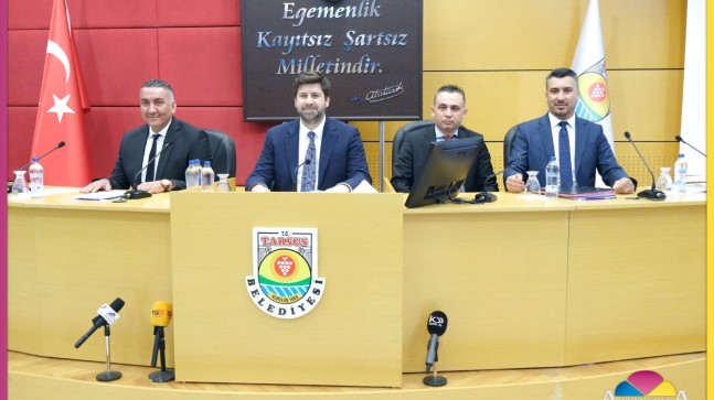 Tarsus Belediyesi Temmuz Ayı Meclis Toplantısı Gerçekleştirildi