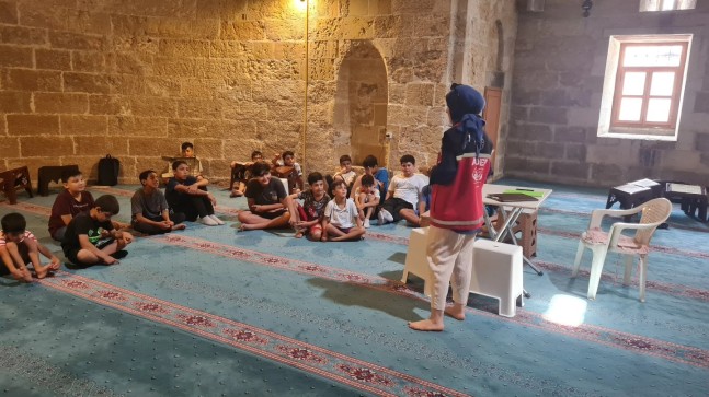 Yaz Kuran Kursu Öğrencilerine ‘Teknoloji ve Ekran Bağımlılığı’ Eğitimi