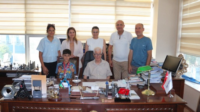Tarsuslu Türkiye Şampiyonu Furkan Emre Kara’ya “Berdan Cıvata’dan Anlamlı Jest”