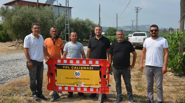 BÜYÜKŞEHİR BELEDİYESİ’NDEN TARSUS CİNKÖY’DE SATHİ ASFALTLAMA ÇALIŞMASI