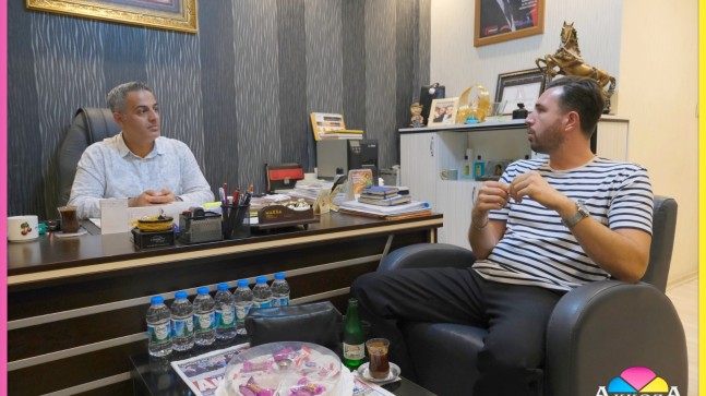 Beybolat Tarım Manikalarından Akkoza Medya Grubu’na Ziyaret