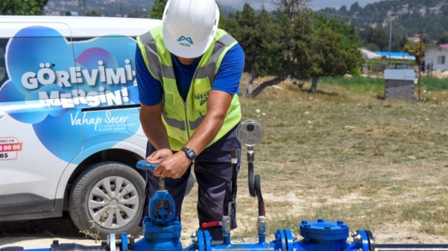 MESKİ, Harfilli Mahallesi’ne Kesintisiz İçme Suyu Temin Ediyor