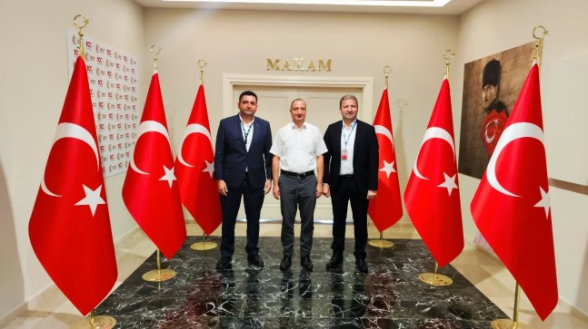 TGS ve AJet Yetkililerinden Kaymakam Mehmet Ali Akyüz’e Ziyaret