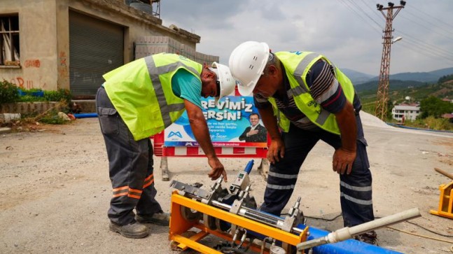 MESKİ, 4 Merkez İlçede Altyapı Hattı Çalışmalarını Sürdürüyor