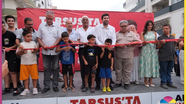 Tarsus Aznakay Parkı Yeni Konseptiyle Hizmete Açıldı
