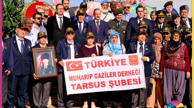 Tarsus’ta 19 Eylül Gaziler Günü Törenle Kutlandı
