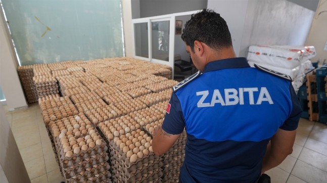 Tarsus Belediyesi 60 Bin Kaçak ve Bozuk Yumurta Ele Geçirdi
