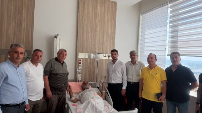 Abdurrahman Altınsucu’dan Tarsus Devlet Hastanesi’nde Moral Ziyareti