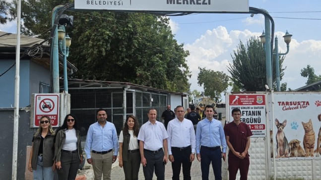 Tarsus Belediyesi Hayvan Bakım Evi Denetlendi
