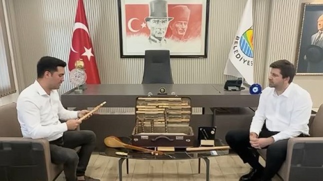 Ramazan Koçak, Başkan Boltaç’ı Zeytin Ağacının Sesiyle Buluşturdu