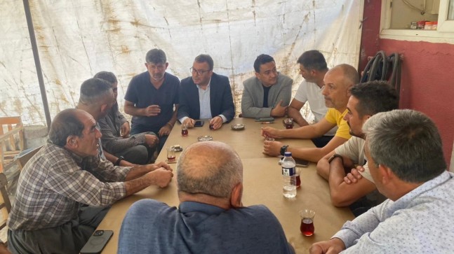 MHP Tarsus İlçe Teşkilatı Killik’te Esnaf ve Çiftçilerle Buluştu