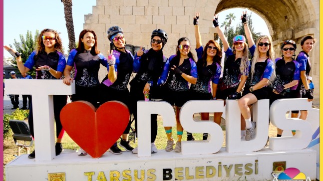 TARSUS’TA 4. KLEOPATRA BİSİKLET FESTİVALİ DÜZENLENDİ