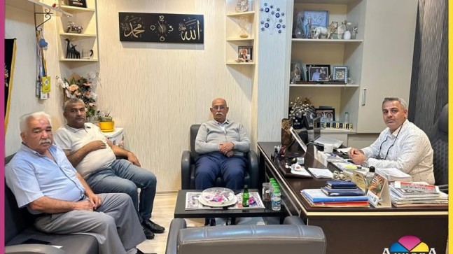 Türkiye Emekliler Derneği Tarsus Şubesinden Akkoza Medya’ya Ziyaret