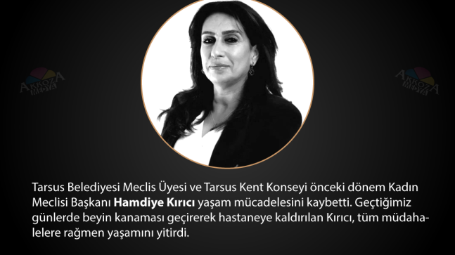 Vefat: Hamdiye Kırıcı Vefat Etti