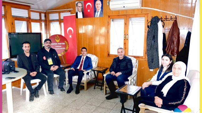 Akkoza’dan Zafer Partisi Tarsus İlçe Başkanı Mete Can Süren’e Ziyaret