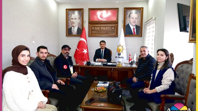 Akkoza Medya Grubu’ndan AK Parti İlçe Başkanı Fevzi İnan’a Hayırlı Olsun Ziyareti