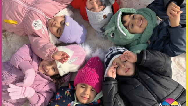 Tarsus Güneş Kreş’ten Çocuklara “Kar Sürprizi”