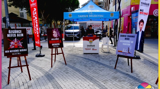 Tarsus Belediyesi’nden “Dünya Sigarayı Bırakma Günü”nde Farkındalık Standı