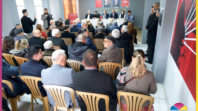 CHP Mersin Tarsus’ta Buluştu: “Tarsus’tan Seçime Hazırız” Mesajı