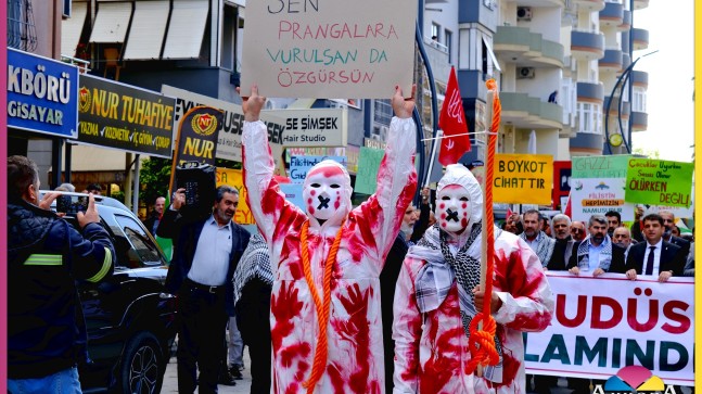 Tarsus Ashab-ı Kehf Platformu Tarsus’ta Binlerce Kişiyle, Filistin İçin Tek Yürek Oldu