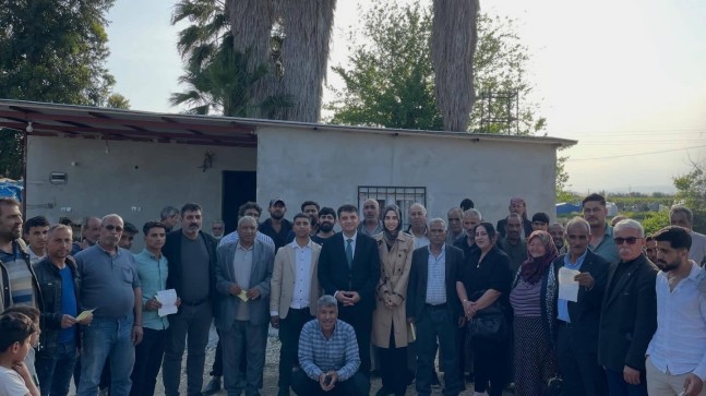 AK Parti Tarsus Teşkilatı Yenice Mahallesi’nde Vatandaşlarla Buluştu