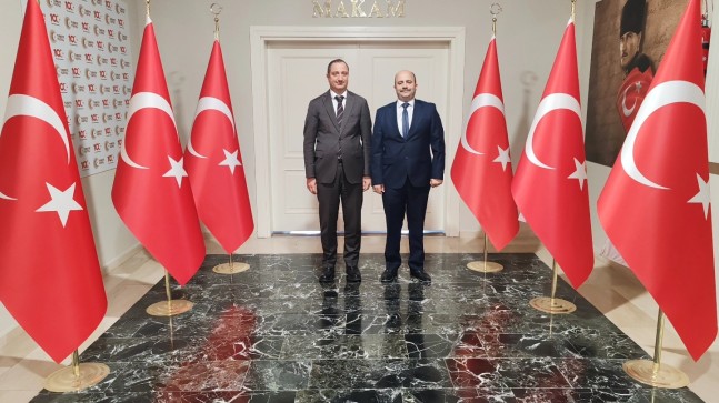 Musab Group Başkanı Usame Akgün’den Tarsus Kaymakamı Akyüz’e Ziyaret