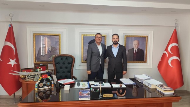 TÜGVA Tarsus İlçe Başkanı Arıcı’dan MHP Tarsus’a Ziyaret