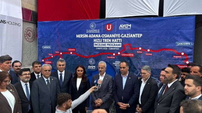 Tarsus Hızlı Tren Projesinde Çalışmalar Yerinde İncelendi